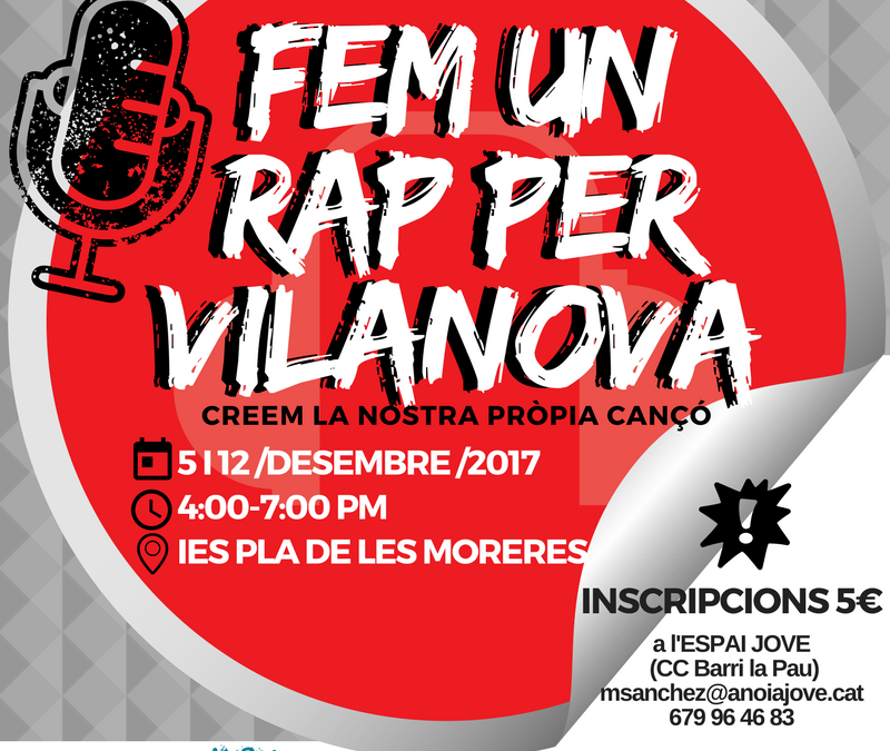 Taller de rap a Vilanova