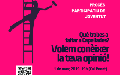 Projecta’t – Procés participatiu de joventut a Capellades