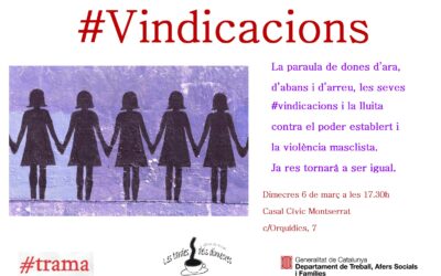 #Vindicacions – Obra de teatre contra la violència de gènere