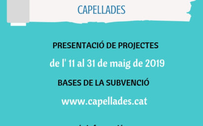 Subvencions 2019 pels joves de Capellades