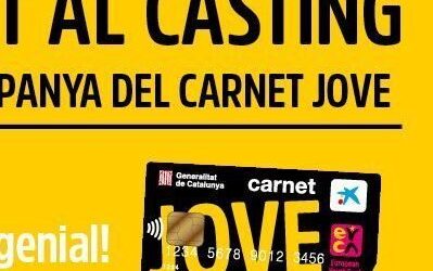 Vols sortir a la campanya 2020 del Carnet Jove? Apunta’t al càsting!