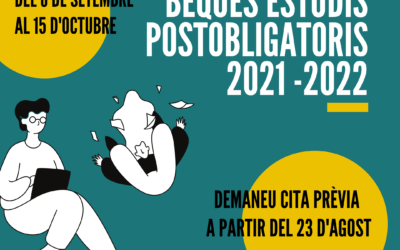 Suport en la tramitació de beques d’estudis post-obligatoris 2021-2022