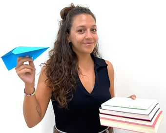 Aina Enrich Miquel, Tècnica de joventut compartida<br />
 del Departament de Joventut del Consell Comarcal de l’Anoia
