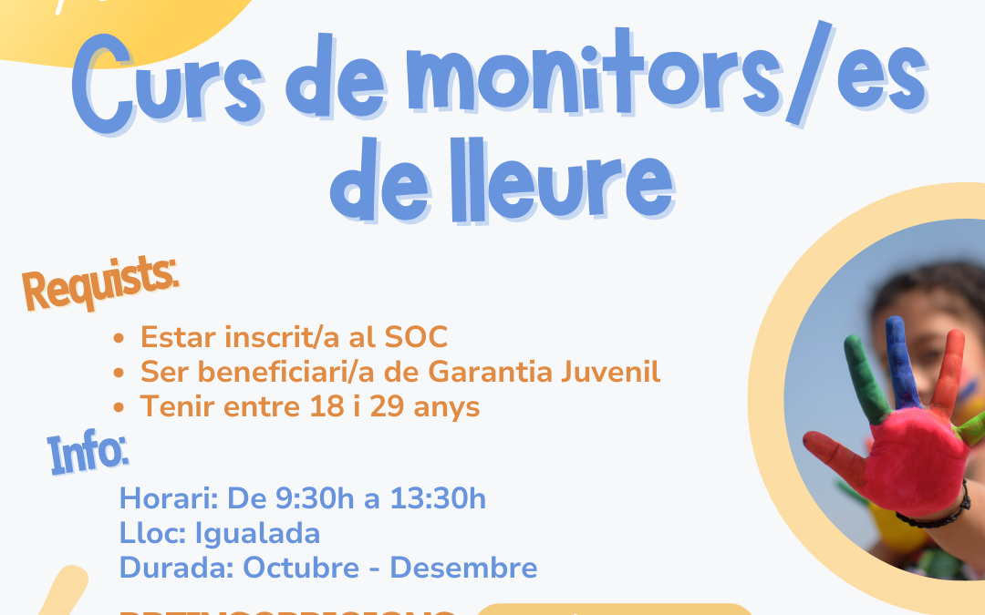 Curs de monitors/es de lleure