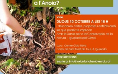 Voluntariat ambiental a l’Anoia