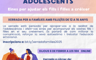 Xerrada per a famílies