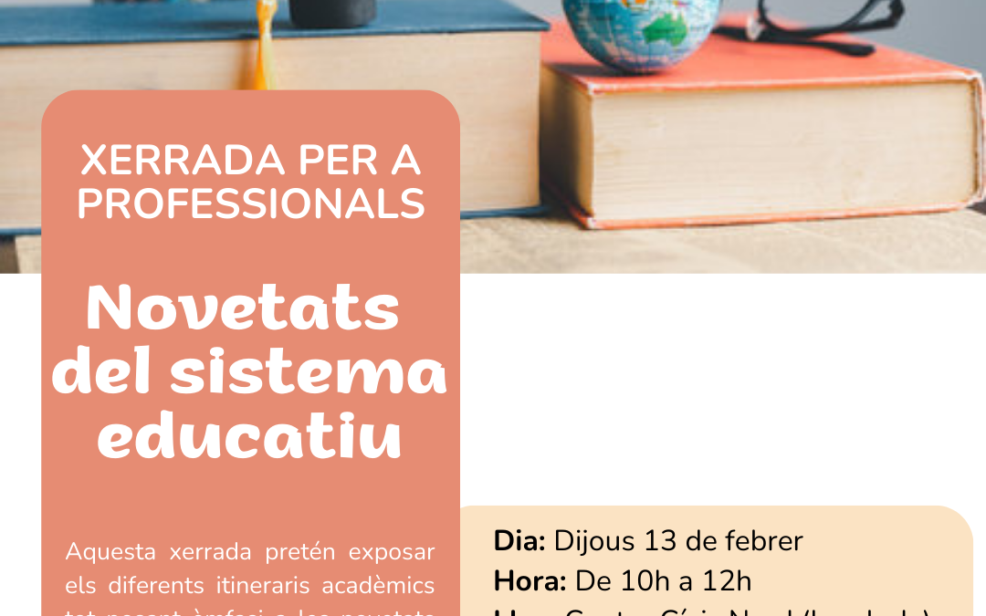 Novetats del sistema educatiu