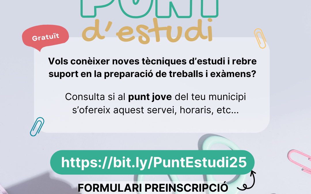 Punt d’estudi 25-26