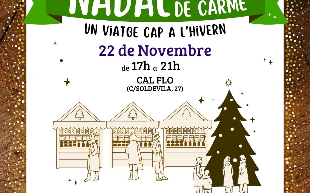 Els adolescents de Carme reengeguen el Mercat de Nadal